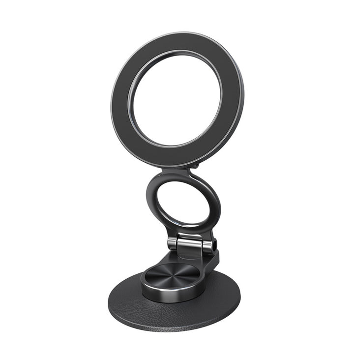 Unisex Flexible Smartphone Stand with Integrated Ring Light Stornfield