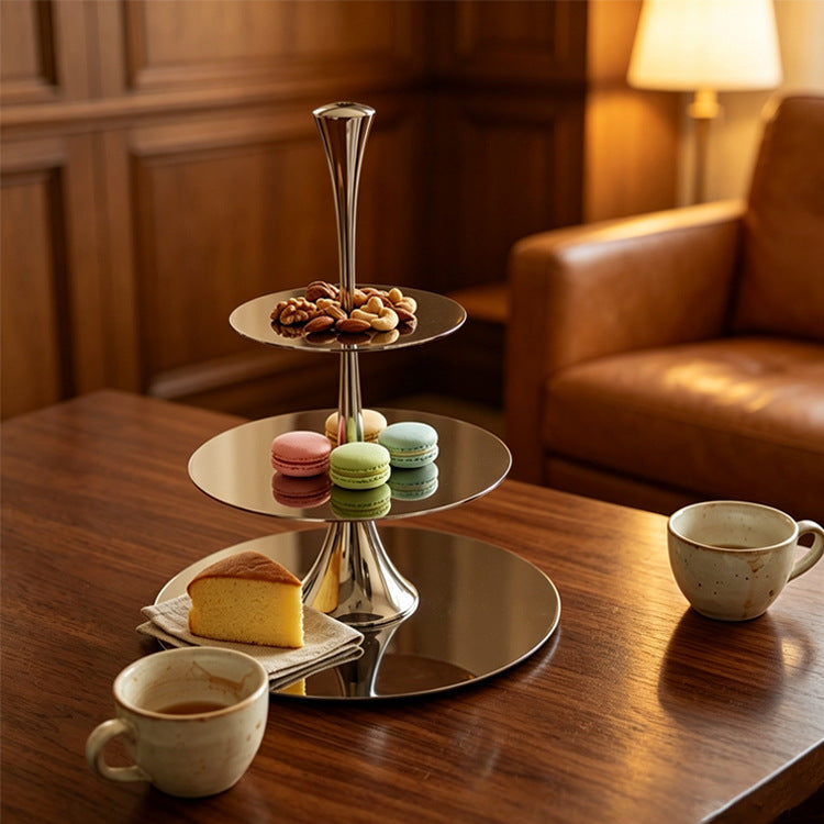 Elegant Two-Tiered Serving Stand