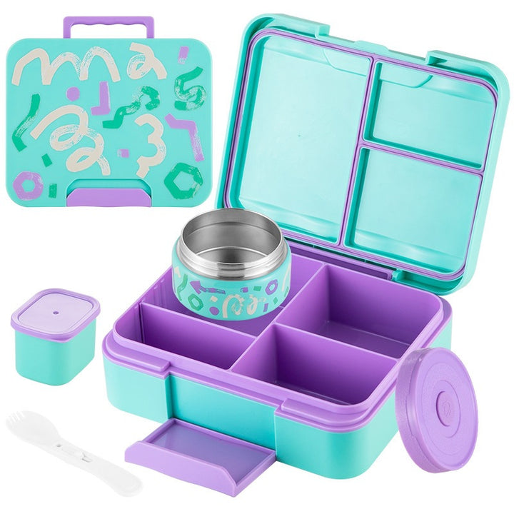 Multi-Compartment Colorful Bento Lunch Box