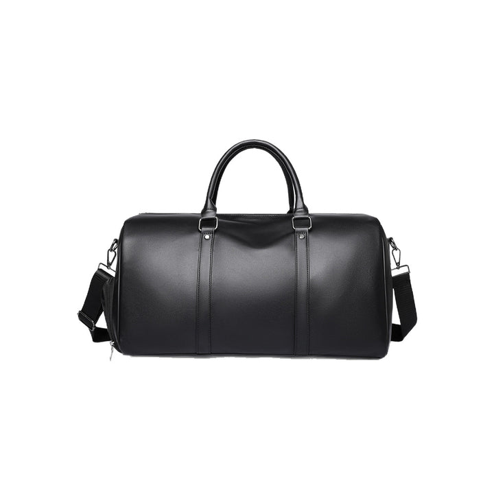 Premium Leather Travel Duffel Stornfield