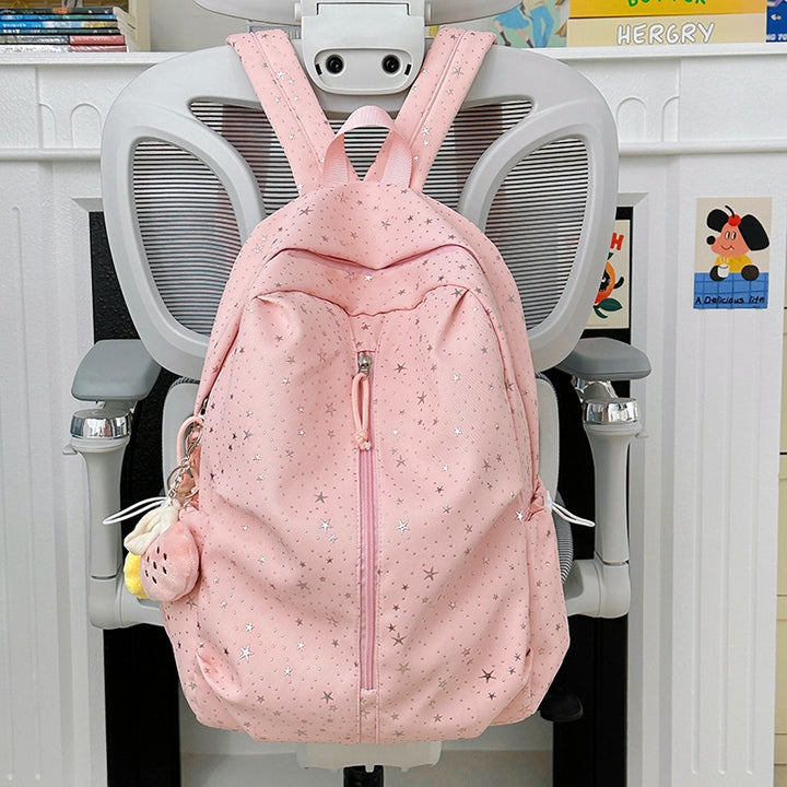 Star-Patterned Lightweight Backpack Stornfield