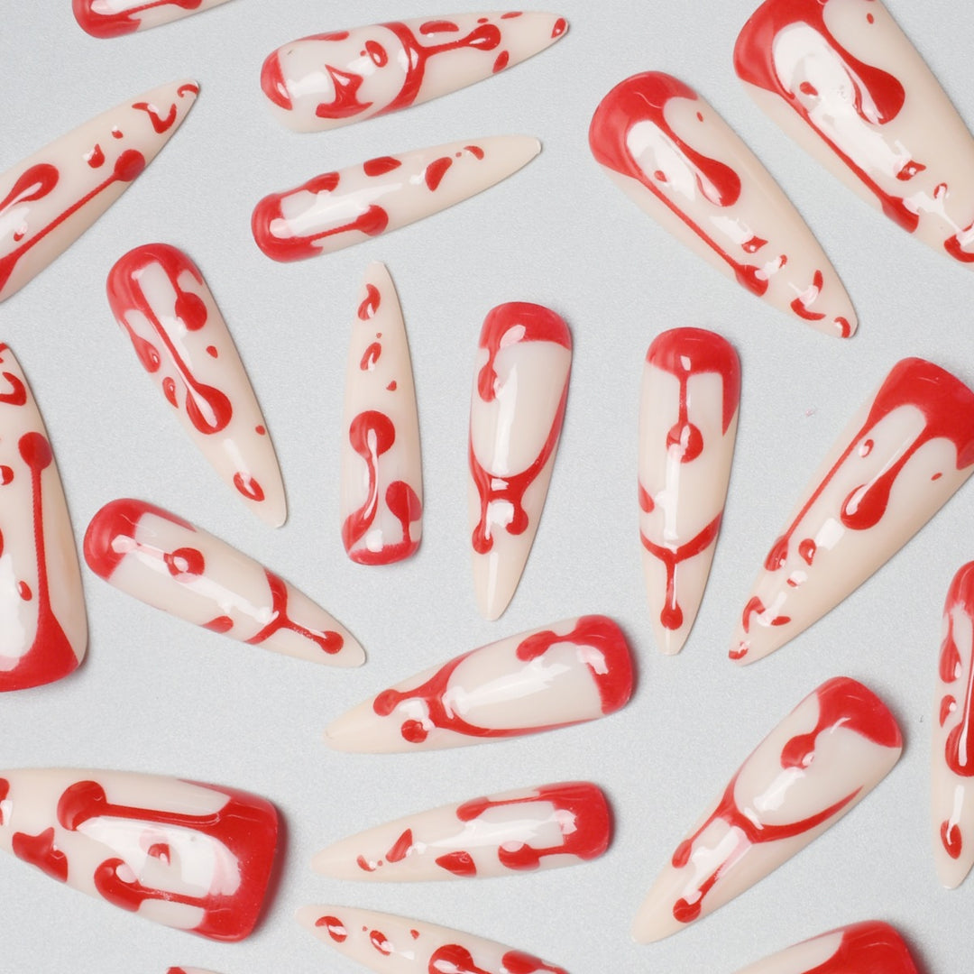 Artistic Halloween Themed Nail Art Stornfield