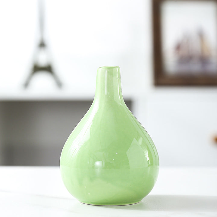 Modern Ceramic Teardrop Vase Stornfeild