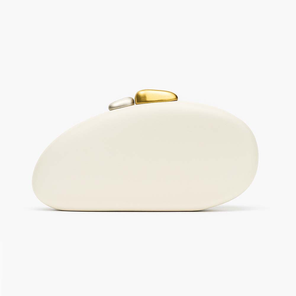 Contemporary Sculpted Acrylic Clutch