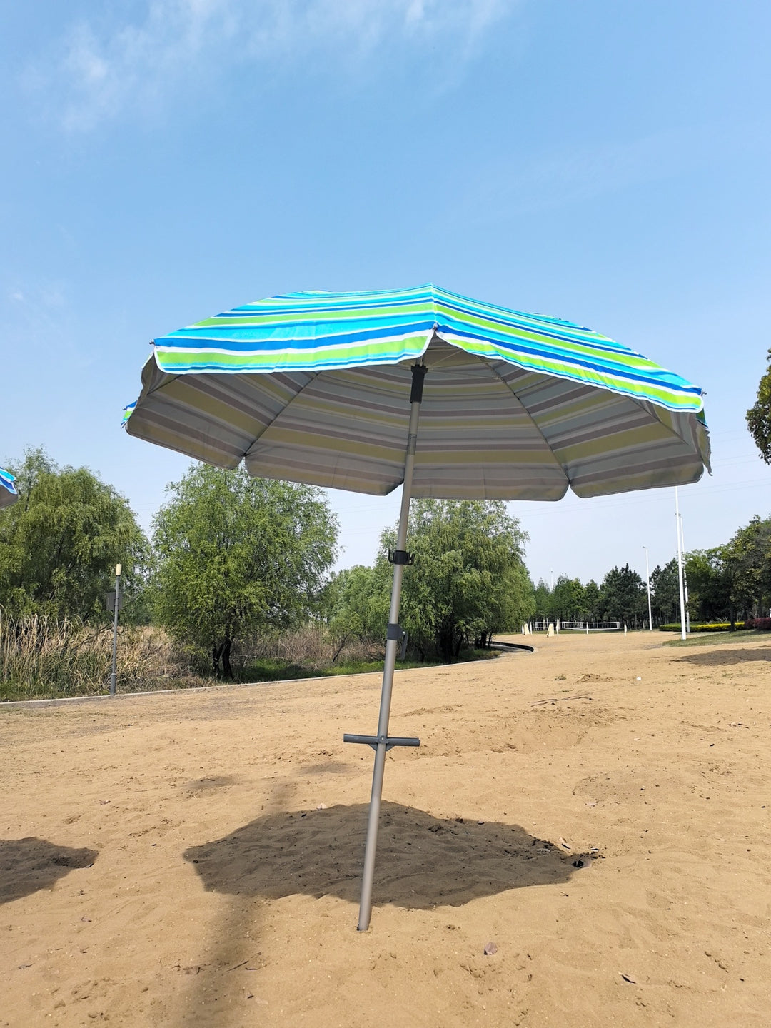 Ladies large sun protection umbrella with stable construction Stornfield