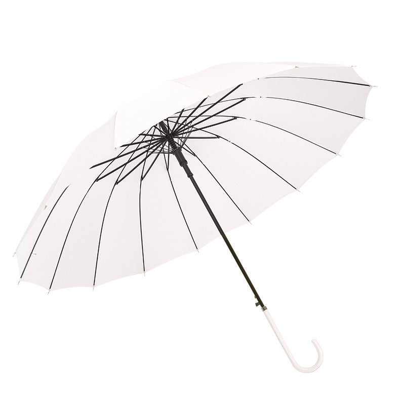 Women's elegant folding umbrella with non-slip handle and wind-resistant technology Stornfield