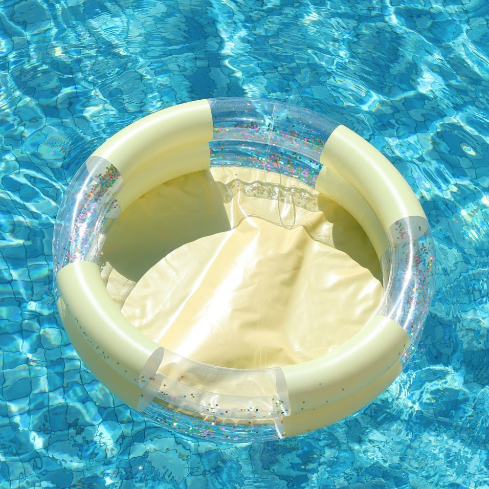 Mermaid-Themed Inflatable Pool Ring Stornfield
