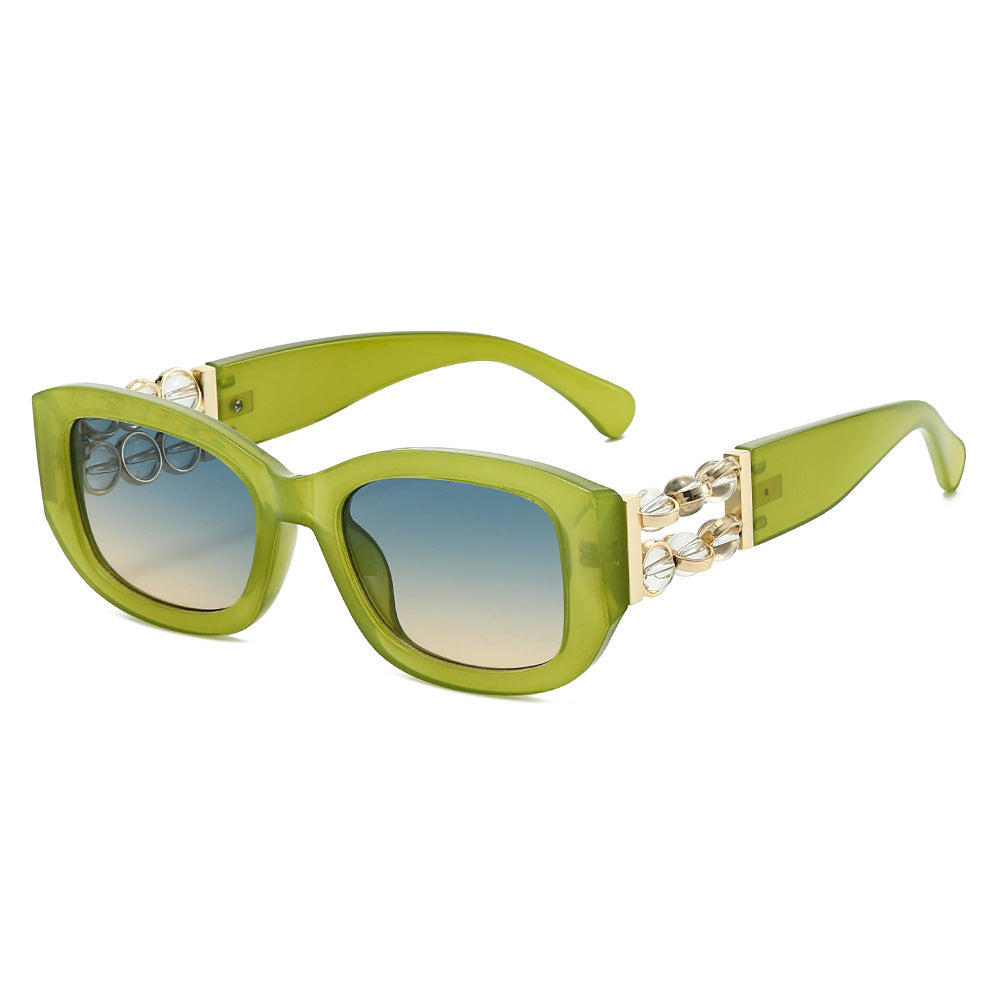 Decorative Square Frame Glasses Stornfield