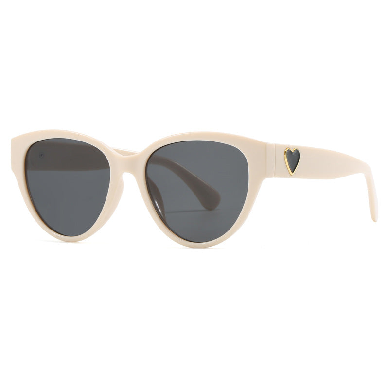 Women's Cat-Eye Sunglasses with Luxurious Leopard Print and Charming Details Stornfield