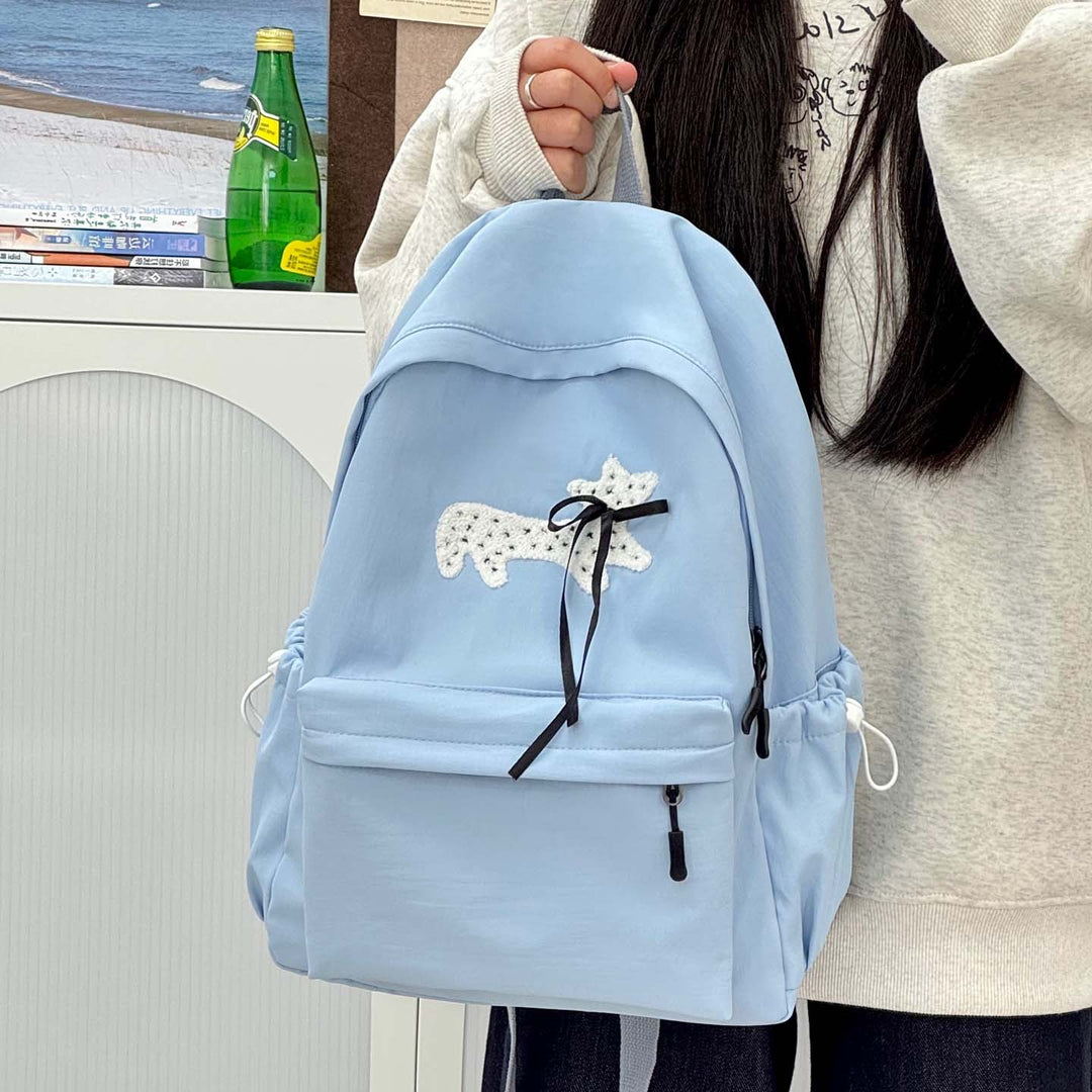 Backpack with Unique Dog Design and Practical Compartments Stornfield