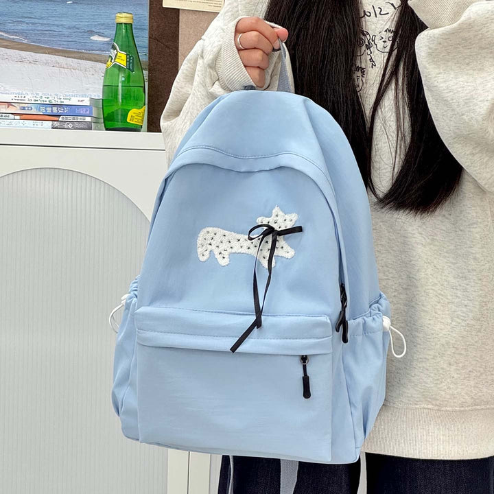 Backpack with Unique Dog Design and Practical Compartments Stornfield
