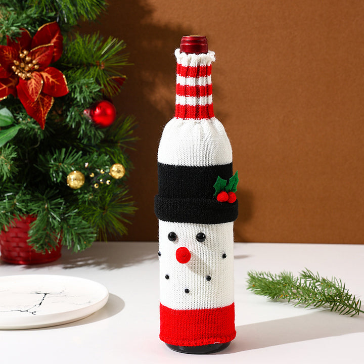 Christmas gift wine bottle sleeve Stornfield