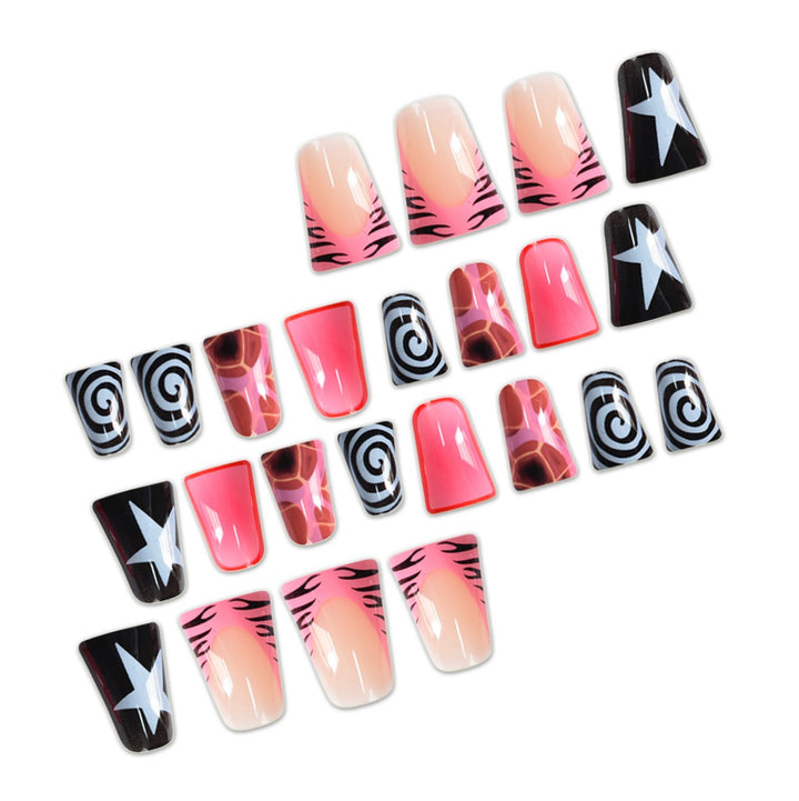 Artistic Abstract Nail Wraps Stornfield