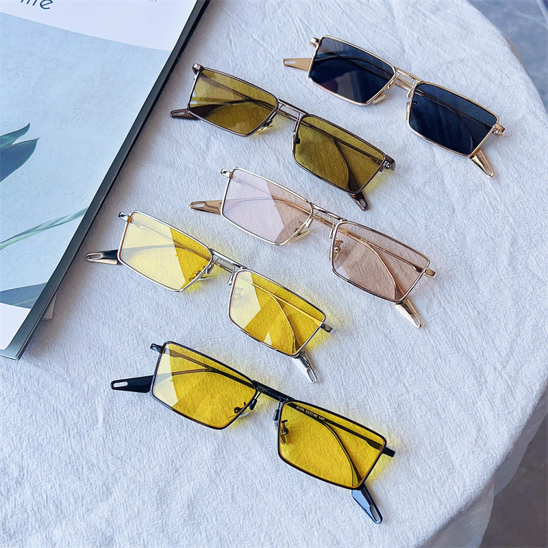 Fashion-Forward Geometric Frame Sunglasses Stornfield