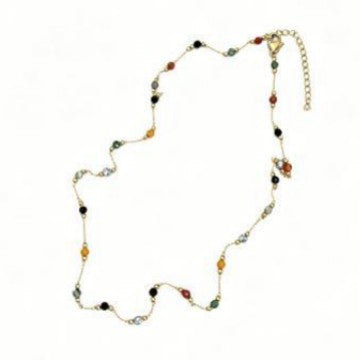 Elegant Beaded Chain Necklace Stornfield