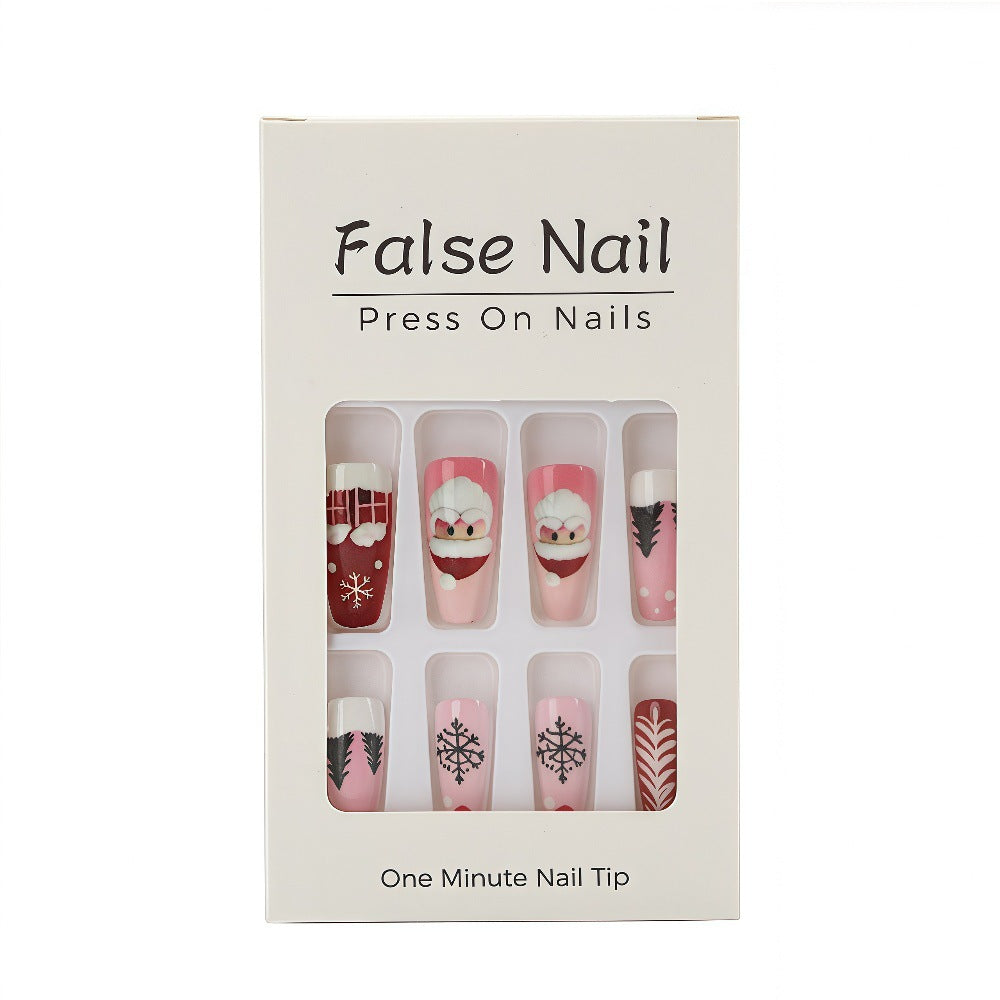 Christmas Art Nails Set with Creative Designs Stornfield