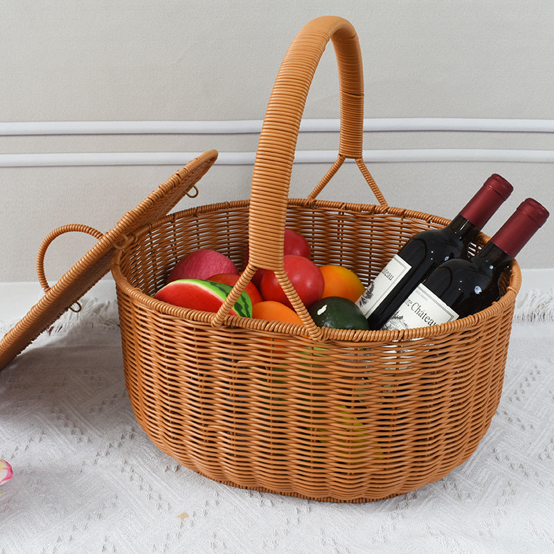 Artisan Woven Picnic Basket Stornfield