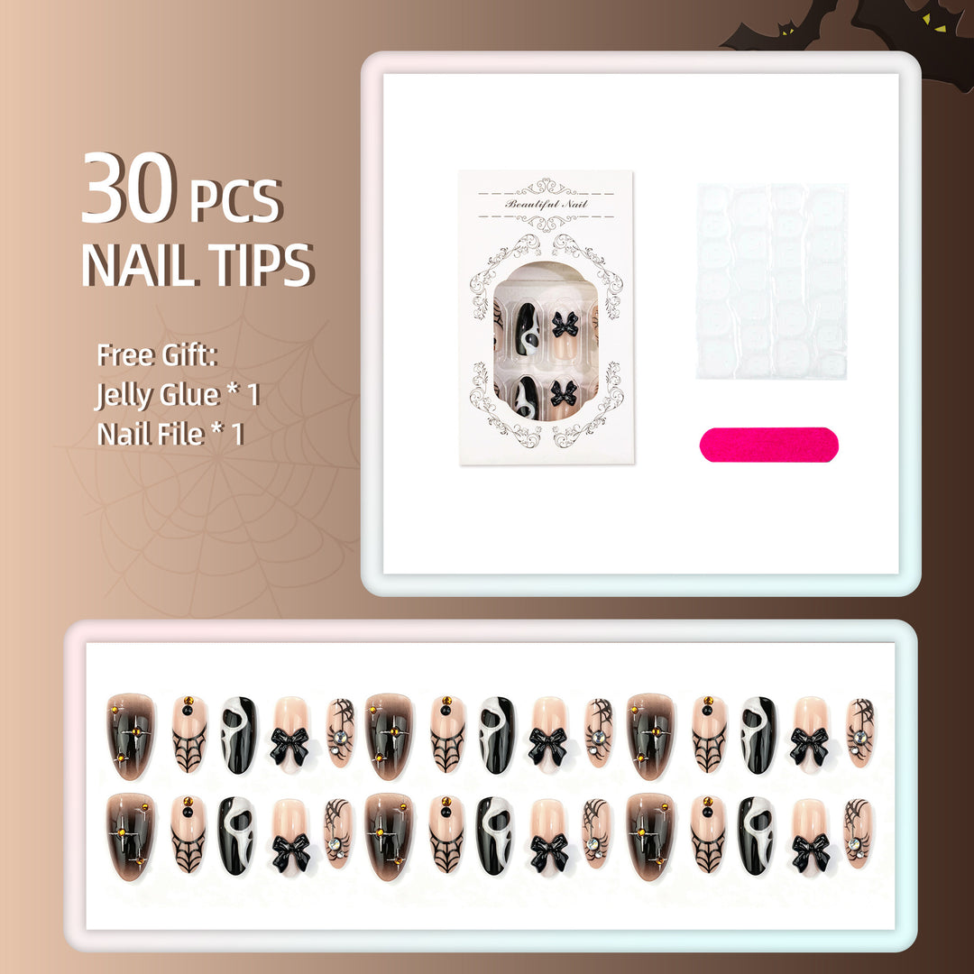 Decorative Manual Press-On Nail Set