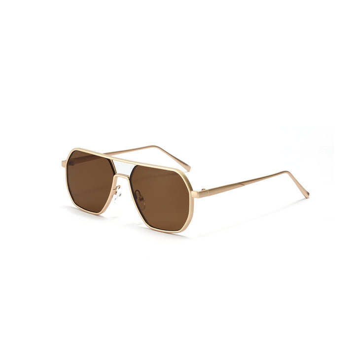 Ladies fashionable sunglasses with elegant polygonal frame Stornfield
