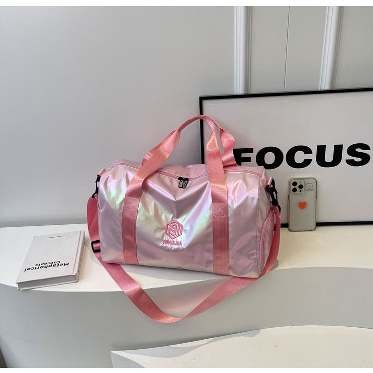 Versatile Shimmering Travel Duffel Bag