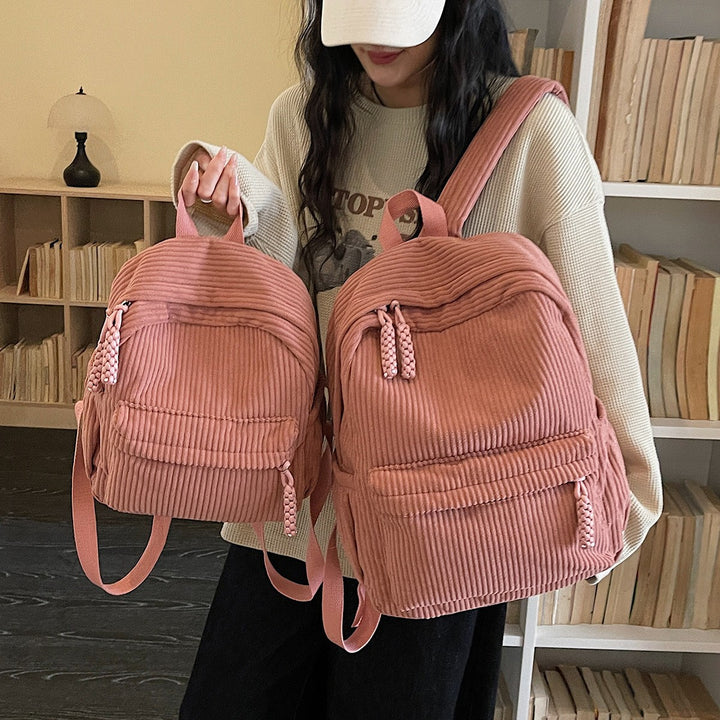 Corduroy Multi-Pocket Backpack Stornfield