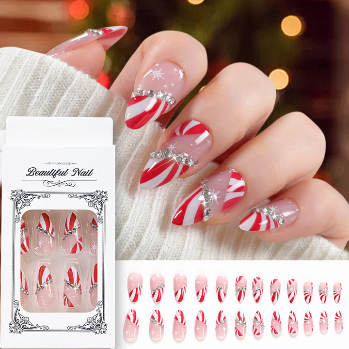 Artistic Press-On Nail Set Stornfield