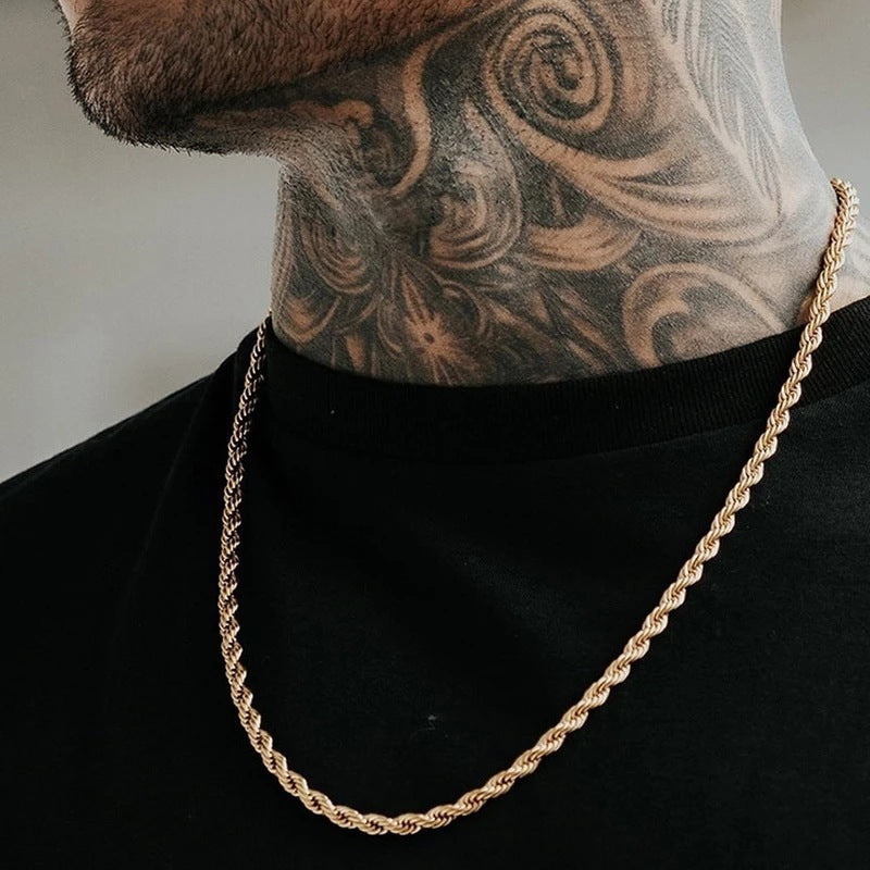 Twisted Rope Chain Necklace Stornfield
