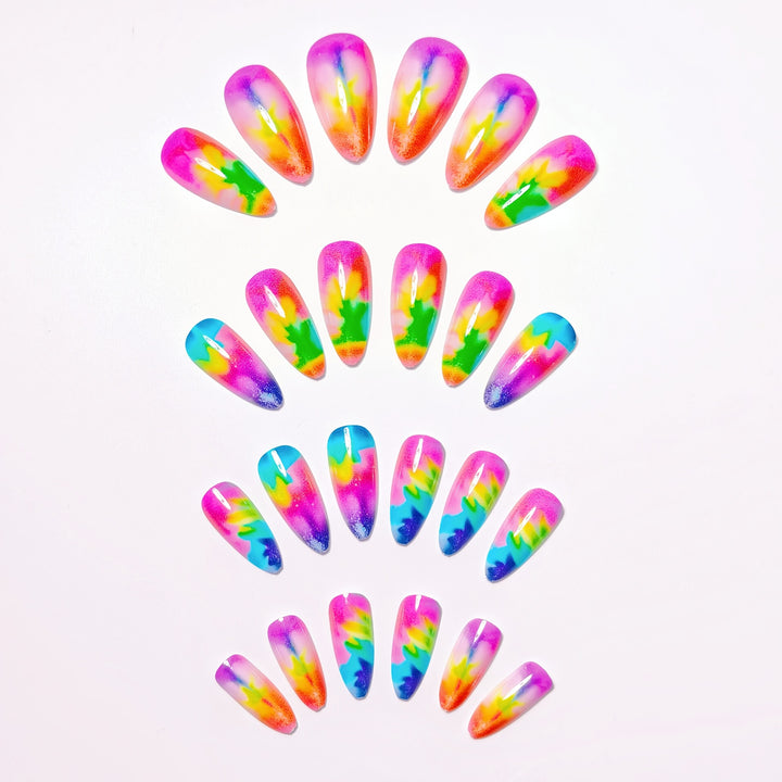 Gradient Color Artificial Nail Set Stornfield