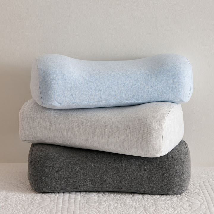 Orthopedic neck support pillow with ergonomic contour Stornfield