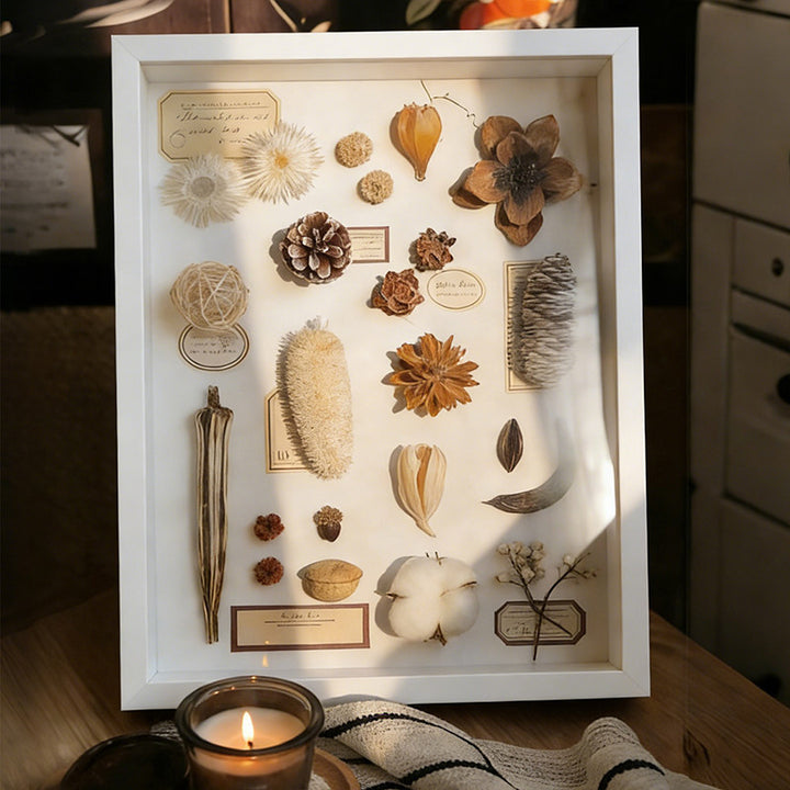 Botanical Shadow Box Art Frame