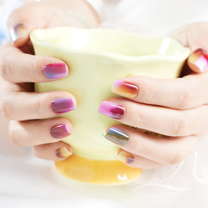 Ombre Gradient Press-On Nail Set Stornfield