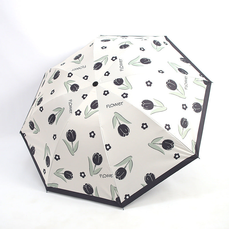Women's umbrella with floral patterns Stornfield