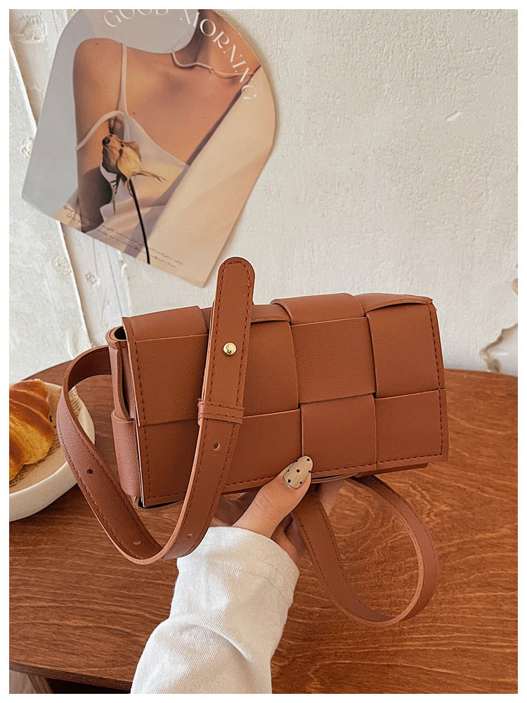 WoWoven Leather Crossbody Purse Stornfield