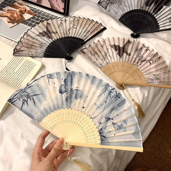 Hand fan with elegant butterfly design Stornfield