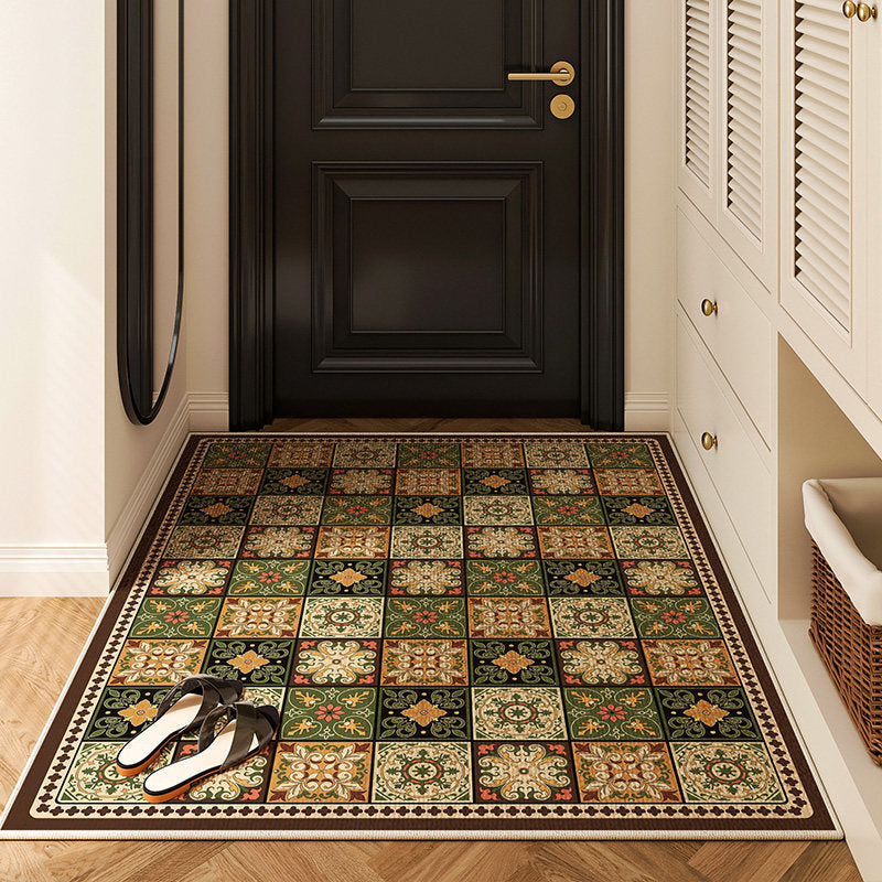 Geometric Patterned Entrance Mat