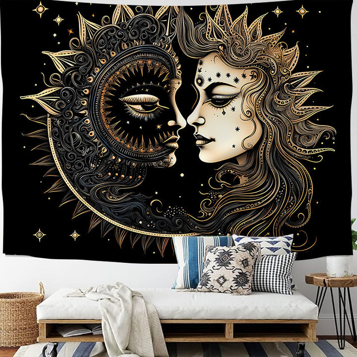 Mystical Celestial Wall Tapestry