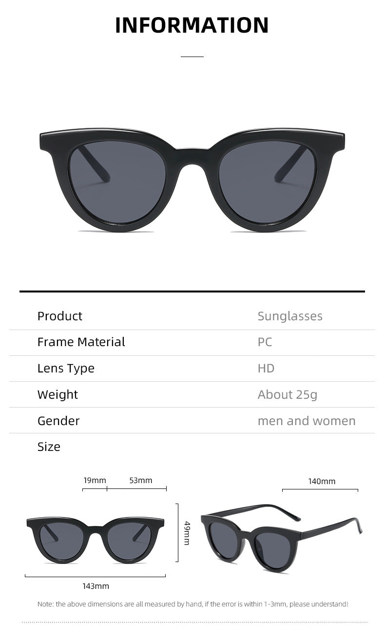 Ladies stylish cat eye sunglasses Stornfield