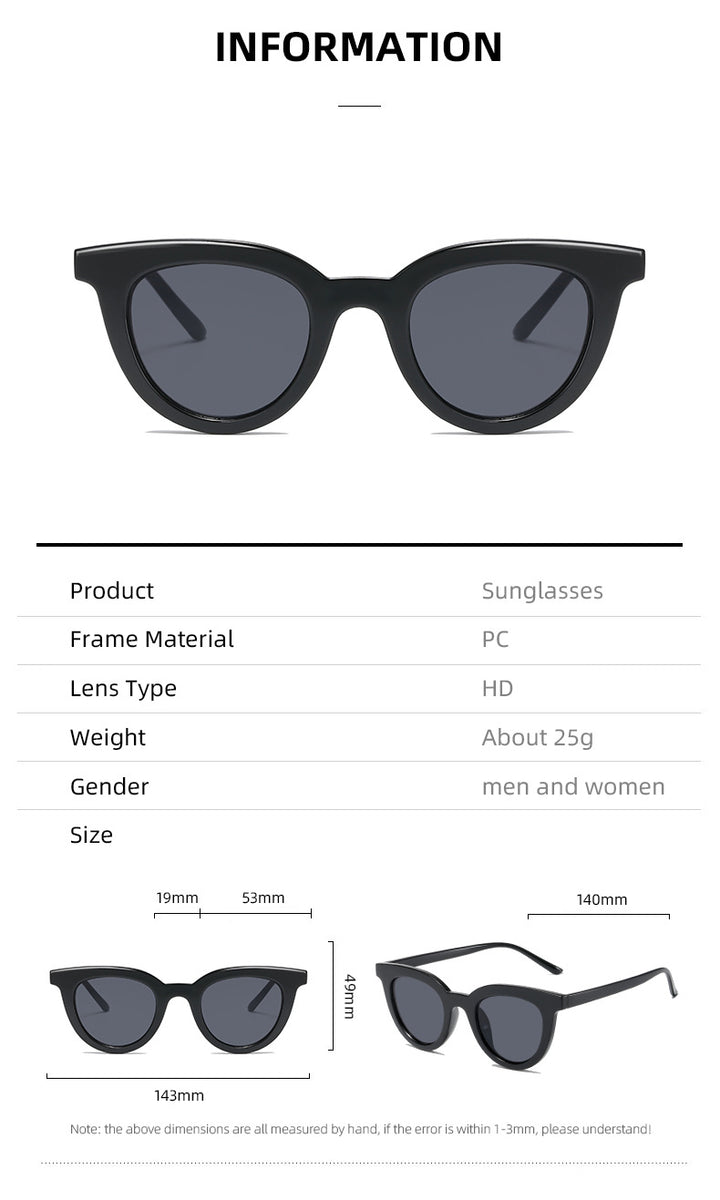 Ladies stylish cat eye sunglasses Stornfield