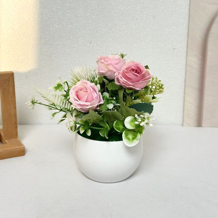 Artificial Orchid Plant for Indoor Home Decor