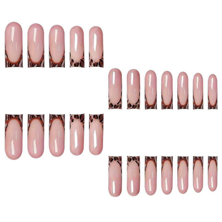 Trendy French Tip Press-On Nail Set Stornfield