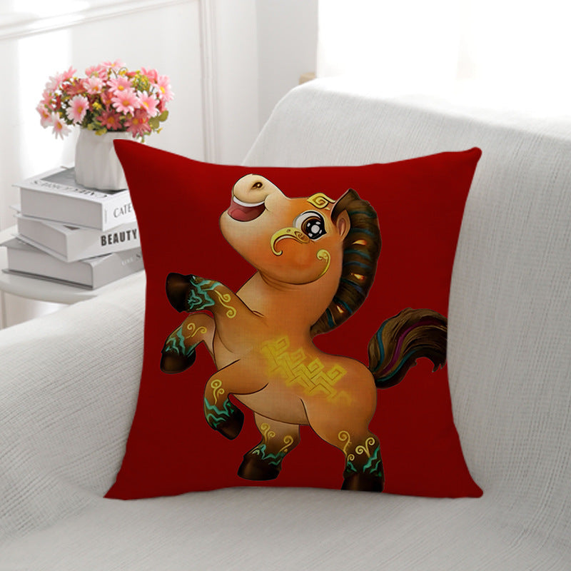 Cartoon Character Decorative Pillow