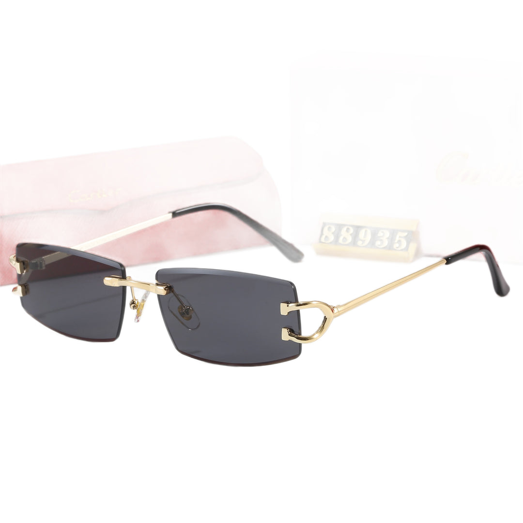 Women Elegant Minimalist Sunglasses with Unique Metal Details Stornfield