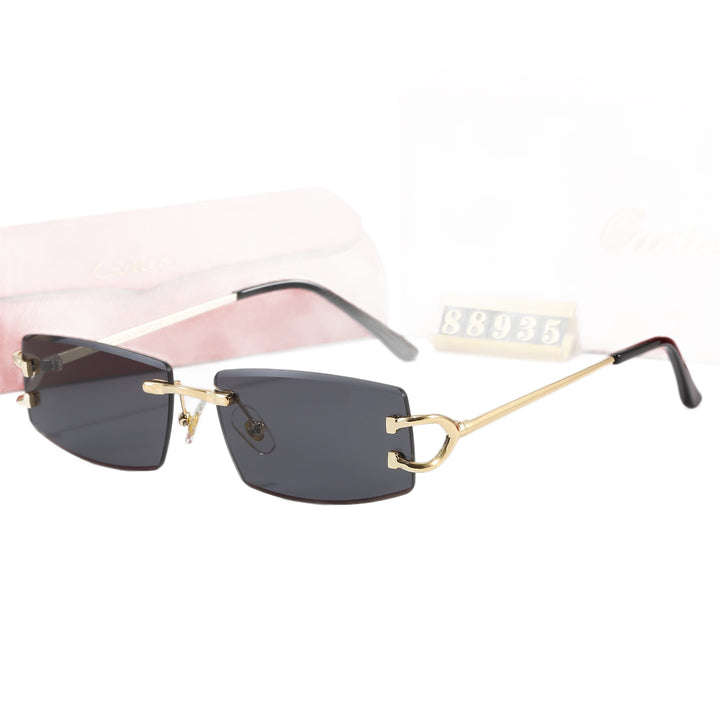Women Elegant Minimalist Sunglasses with Unique Metal Details Stornfield