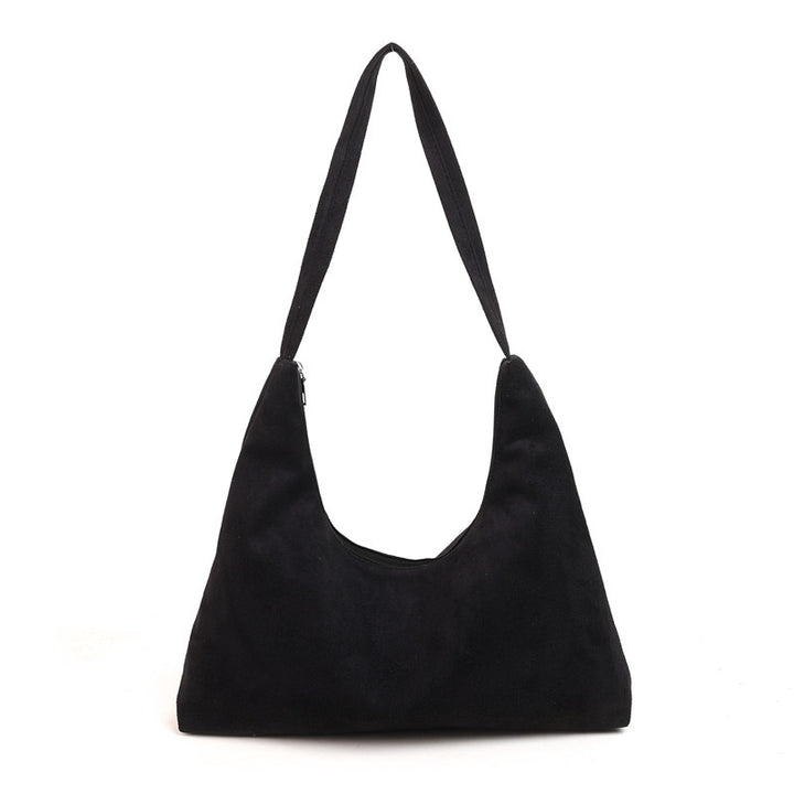 Suede Hobo Handbag