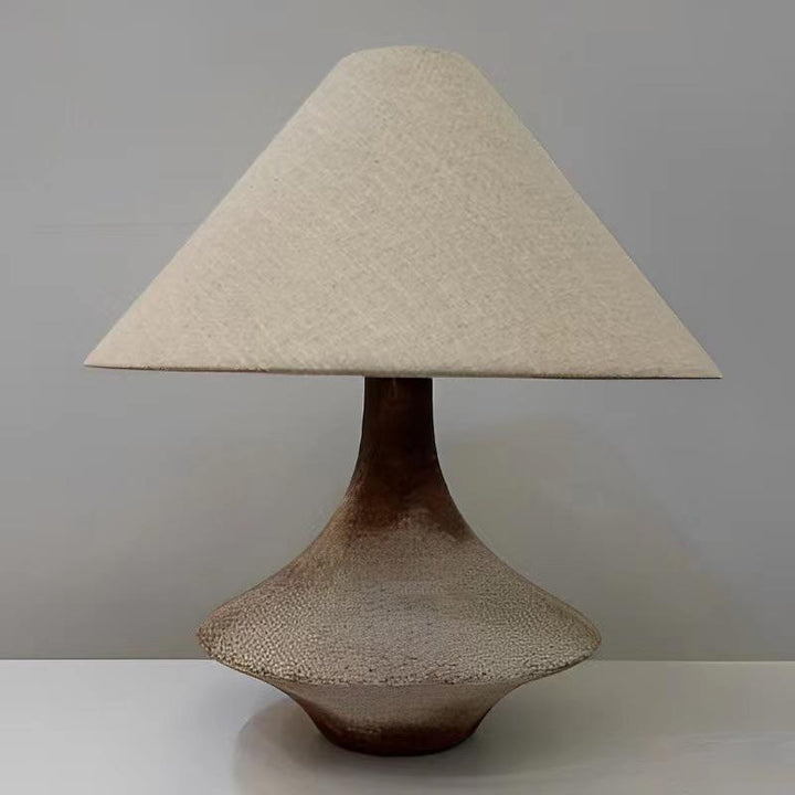 Artisan Table Lamp with Natural Aesthetic