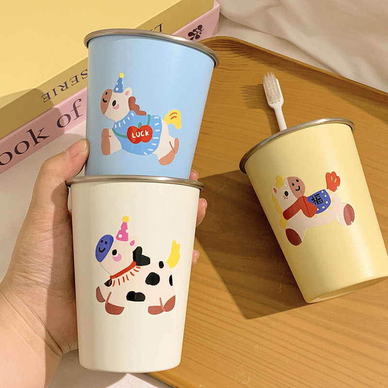 Toothbrush holder with cheerful animal design Stornfield