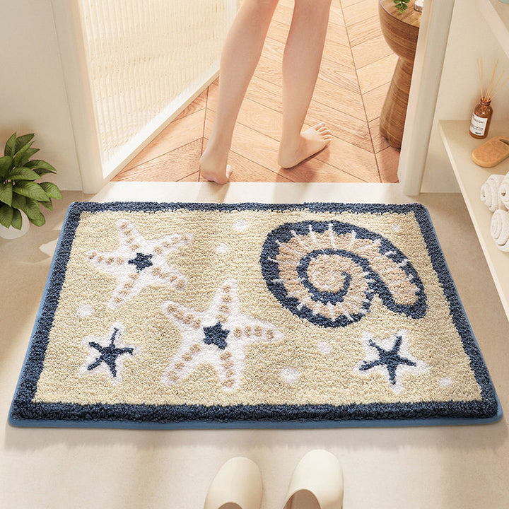 Funny Shark-Themed Bath Mat