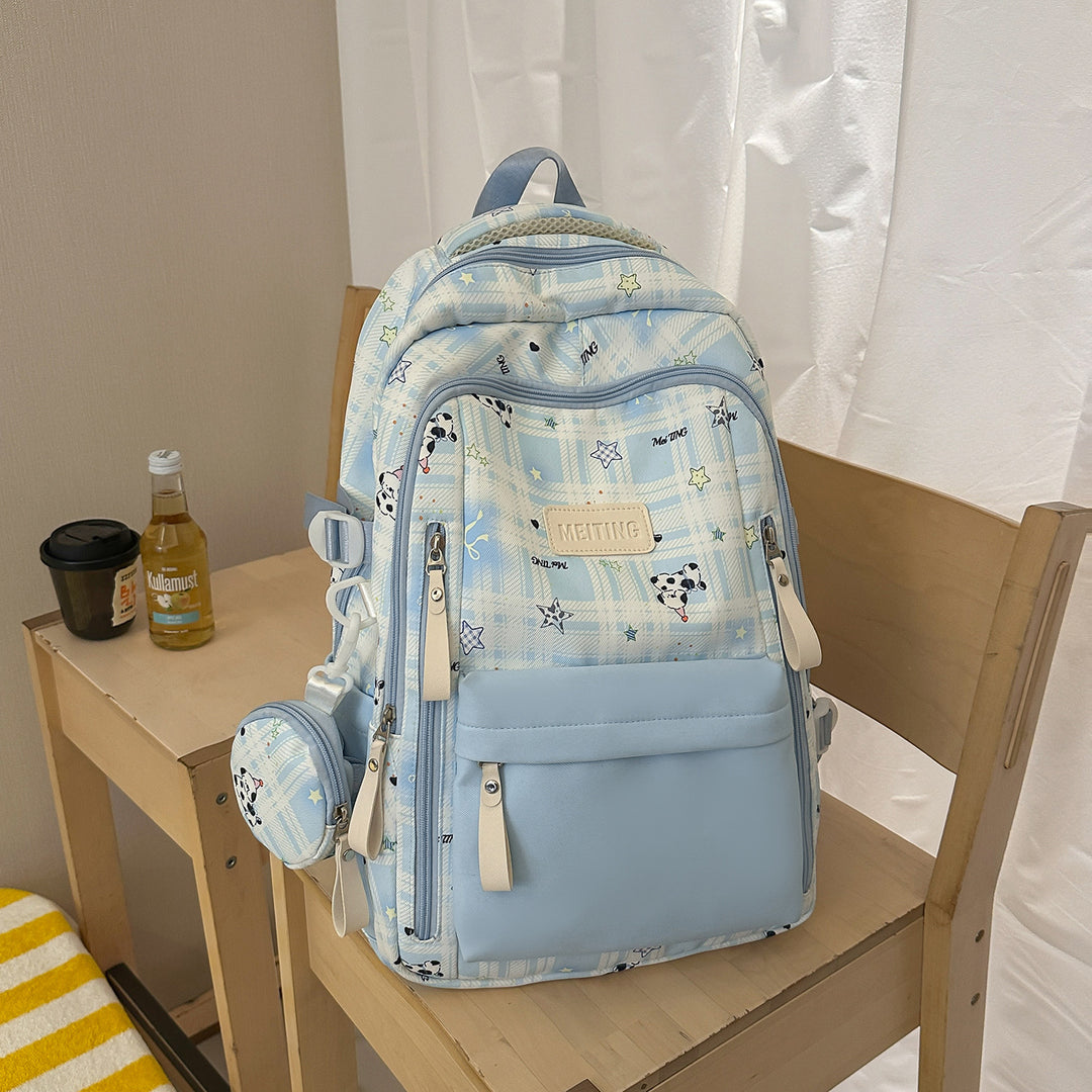 Fun-Themed Patterned Backpack Stornfield