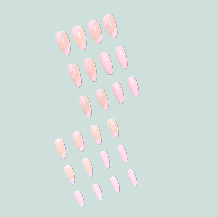 Artful Stiletto artificial nails with heart design Stornfield