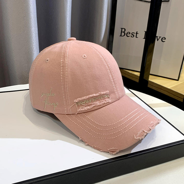 Unisex Distressed Graphic Baseball Hat Stornfield